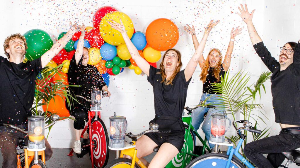 Bike n' Blend team