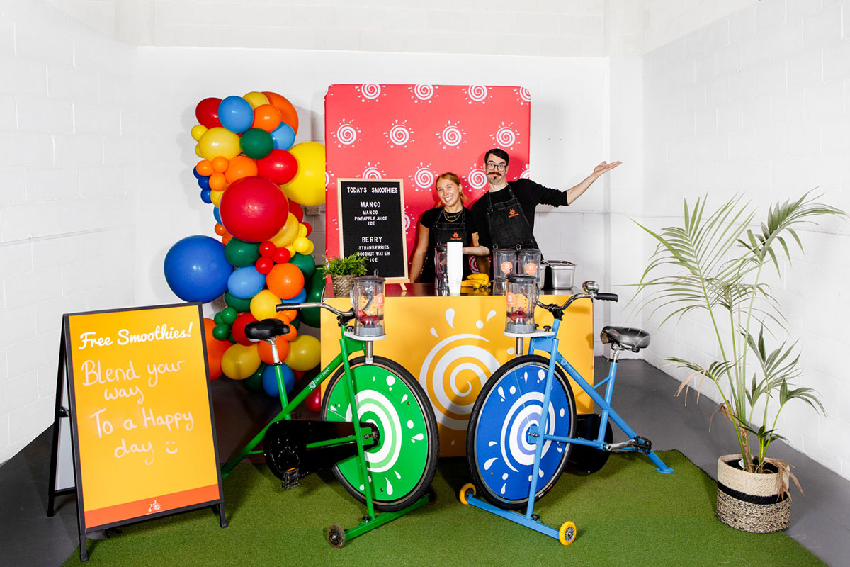 Tandem Tasty with Staff package | Bike n' Blend