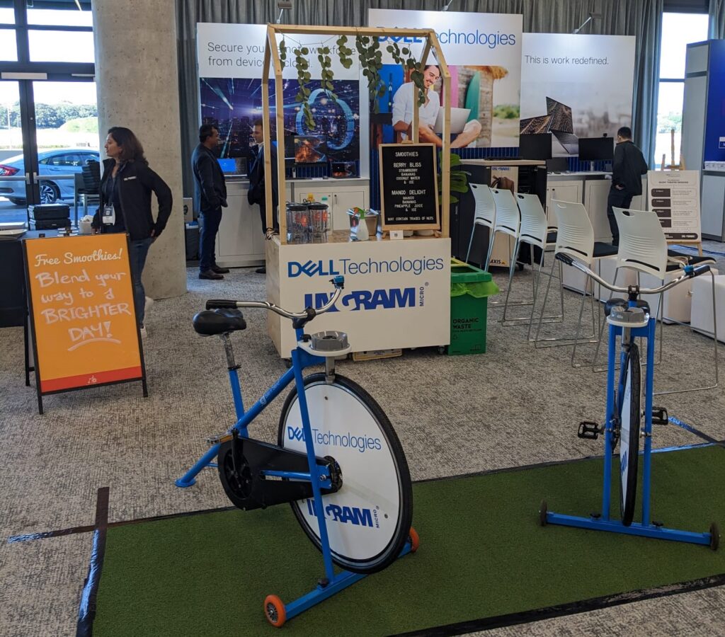 Dell Market stand | Bike n' Blend
